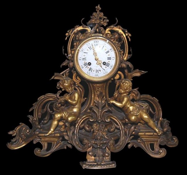 Ornate French Clock