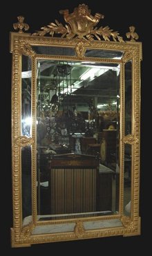 French Giltwood Mirror