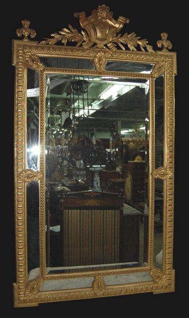 French Giltwood Mirror