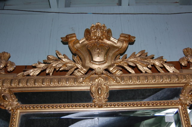 French Giltwood Mirror