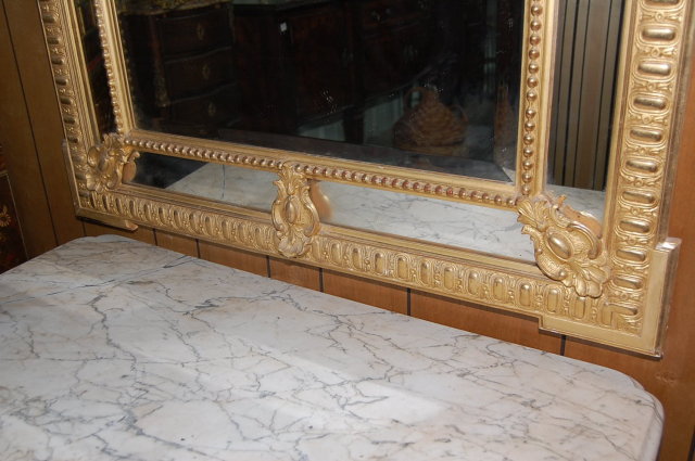 French Giltwood Mirror