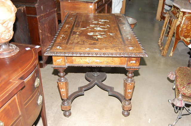 18th Century Italian Hunting Table
