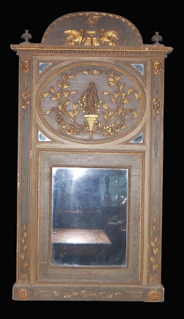 Italian Trumeau Mirror