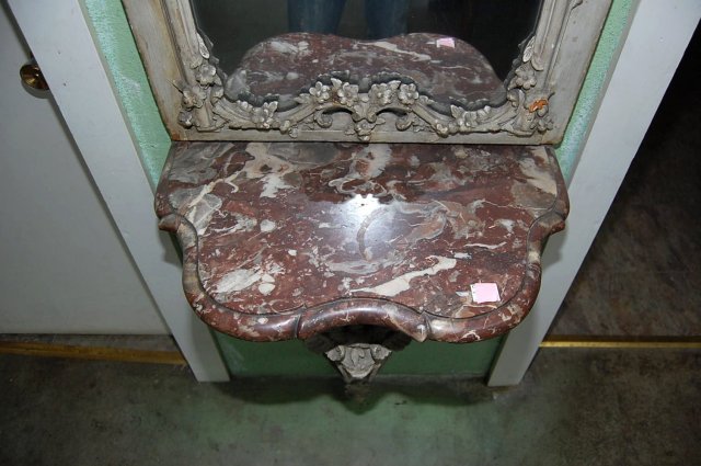 Narrow French Console Mirror Set