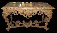 French Giltwood Console