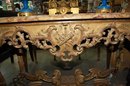 French Giltwood Console