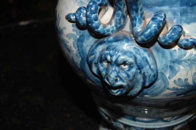 Italian Faience Vases