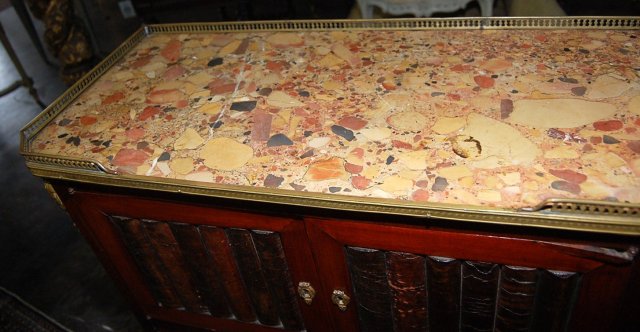 French Transitional Lacquered Cabinet