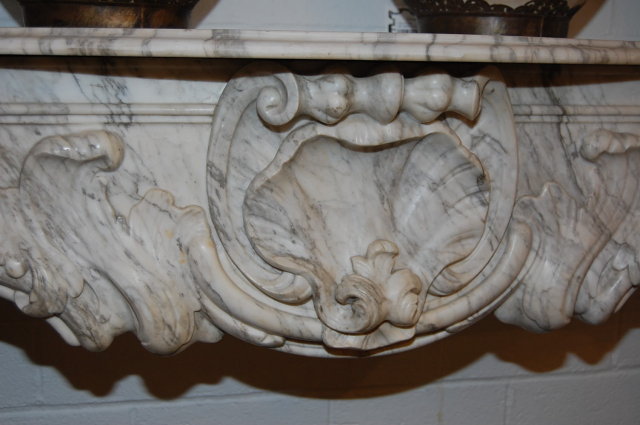 18th Century French Louis XV Marble Mantel