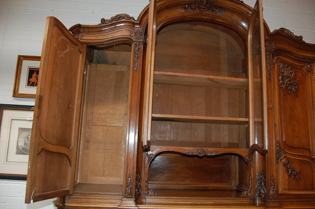 Massive Country French Cabinet