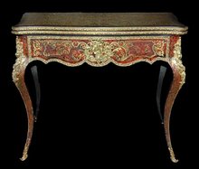 French Boulle Game Table