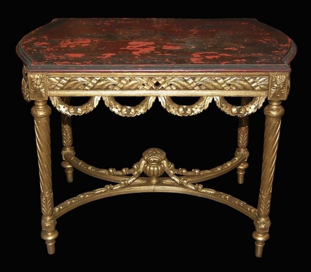 Chinoiserie Center Table