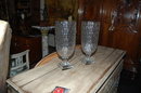 Pair of Crystal Vases