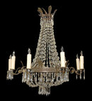 French Basket Chandelier