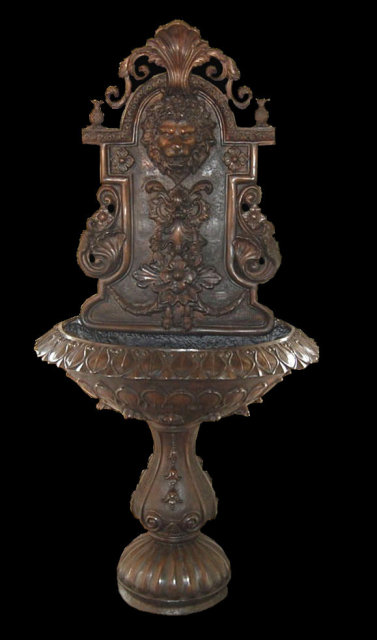 Bronze Wall Fountain