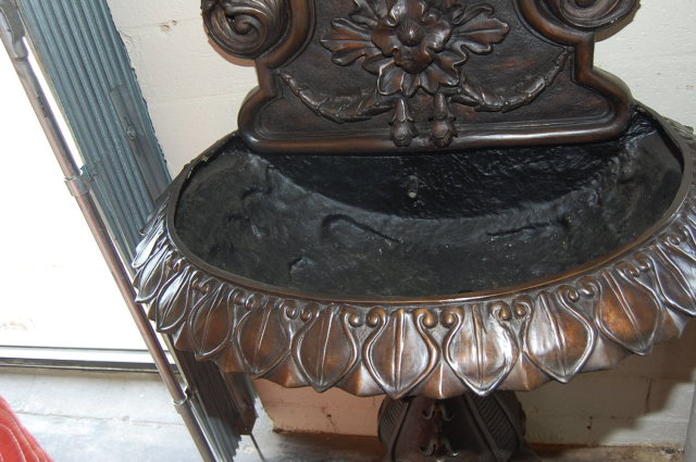 Bronze Wall Fountain