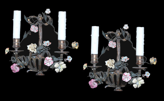 Decorative French Sconce