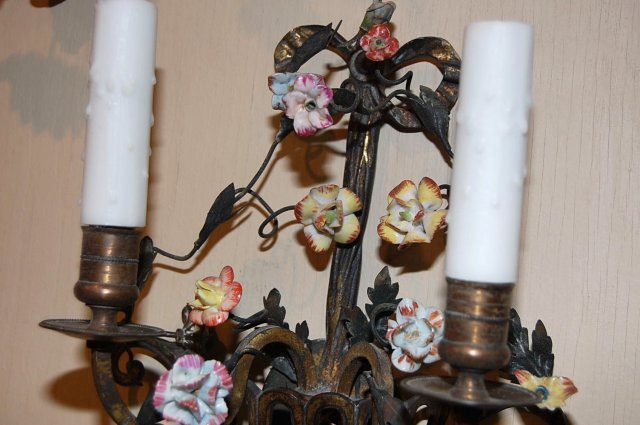 Decorative French Sconce