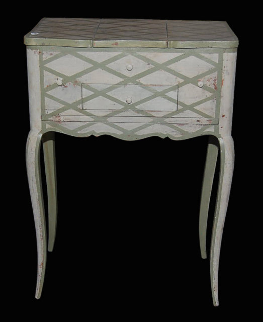 Petite French Painted Vanity