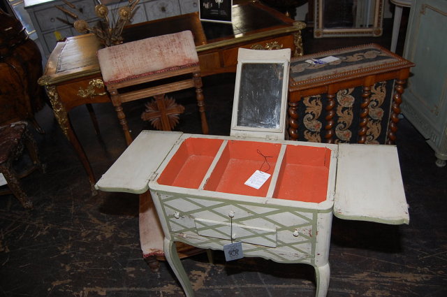 Petite French Painted Vanity