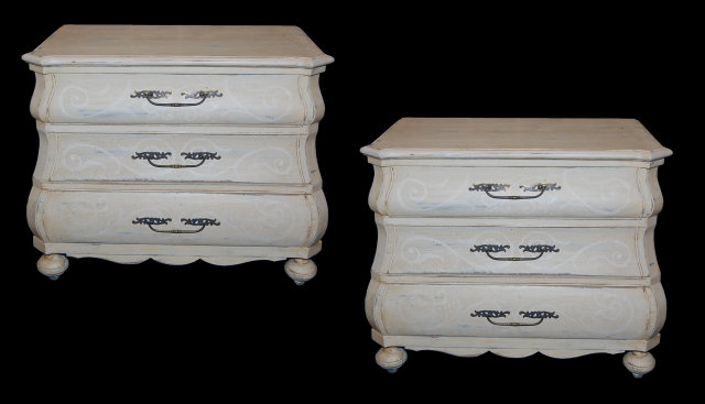 Pair of Dutch Painted Chests