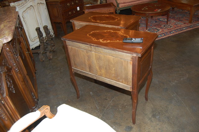 Pair of French Style Nightstands