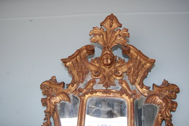 Pair 18th Century Italian Mirrors