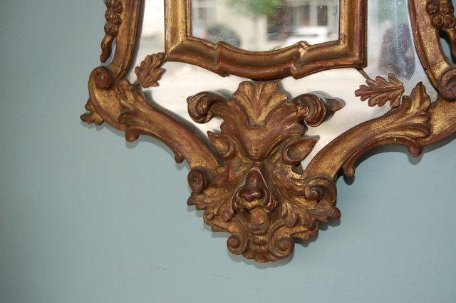 Pair 18th Century Italian Mirrors