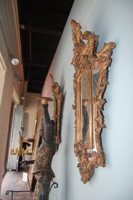 Pair 18th Century Italian Mirrors