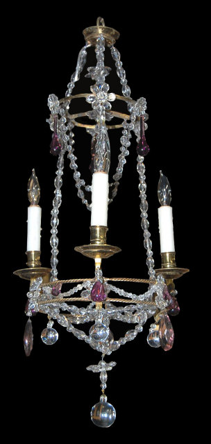Petite Crystal Chandelier