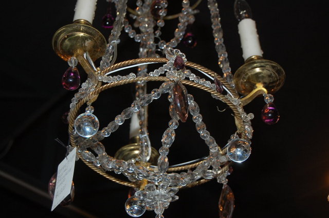 Petite Crystal Chandelier