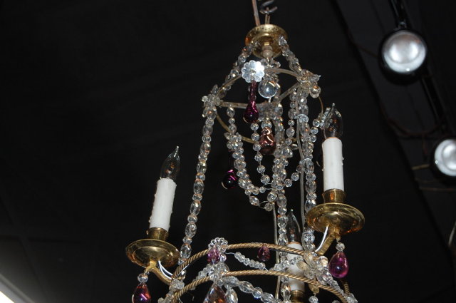 Petite Crystal Chandelier
