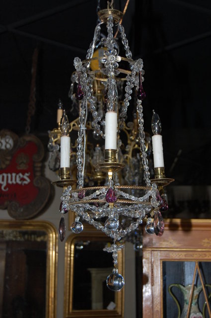 Petite Crystal Chandelier