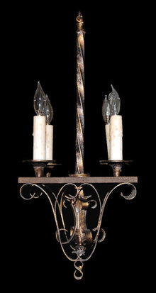 Petite Iron Chandelier