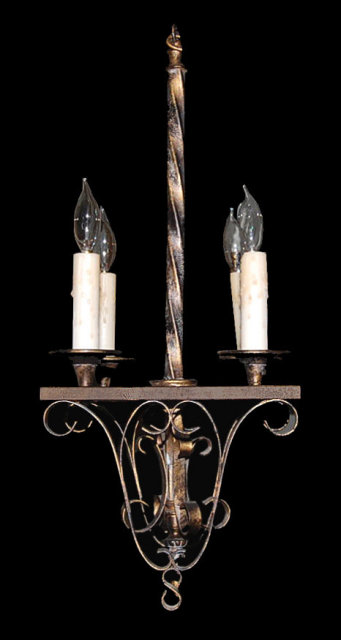 Petite Iron Chandelier