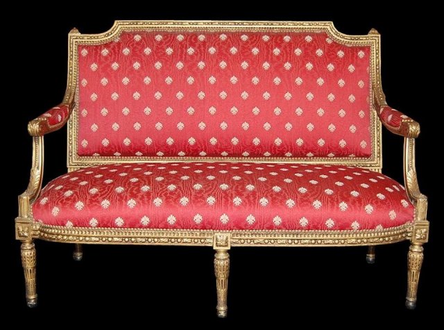 French Louis XVI Settee
