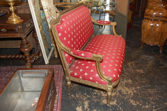 French Louis XVI Settee