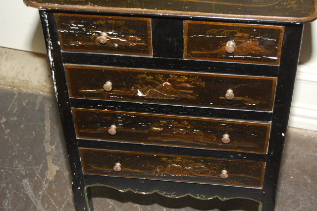English Chinoiserie Stand