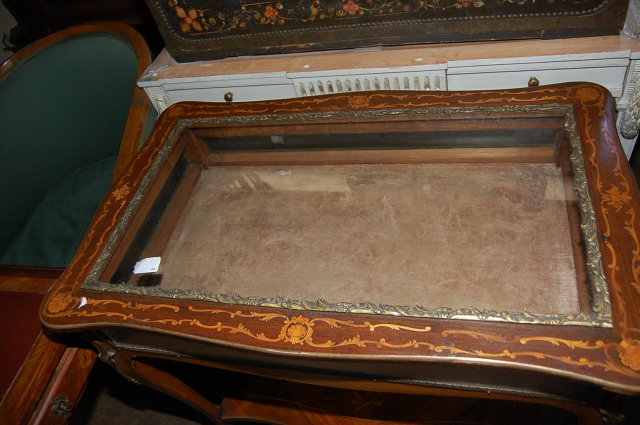 French Vitrine Table