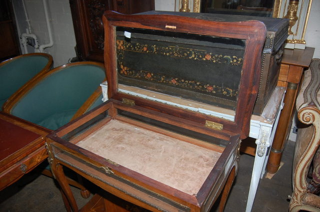 French Vitrine Table