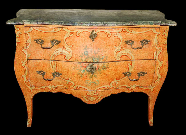 Venetian Painted Commode