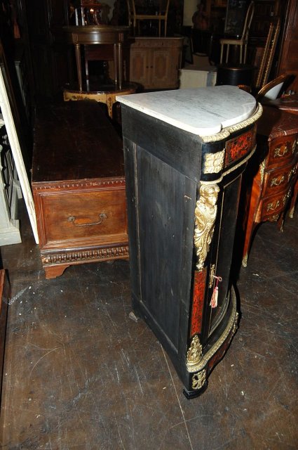 French Boulle Corner Cabinet