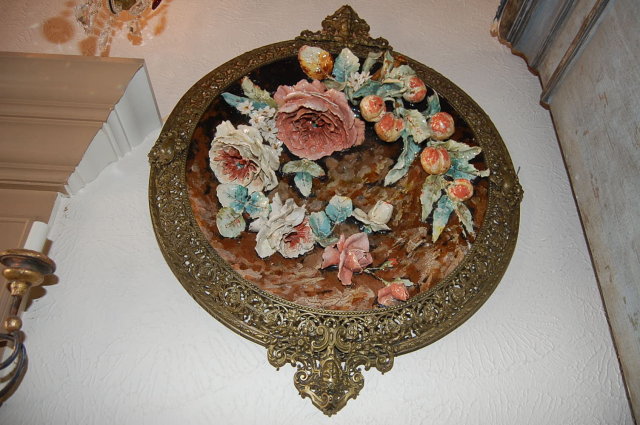 Rare Pair of Majolica Plaques