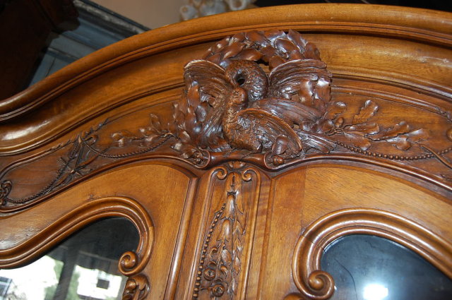 French Walnut Bonnetiere