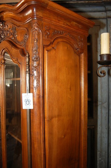 French Walnut Bonnetiere