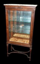 French Walnut Vitrine