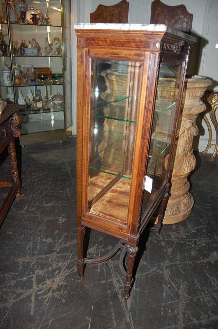 French Walnut Vitrine
