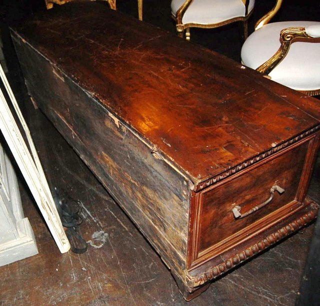 Carved French Cassone