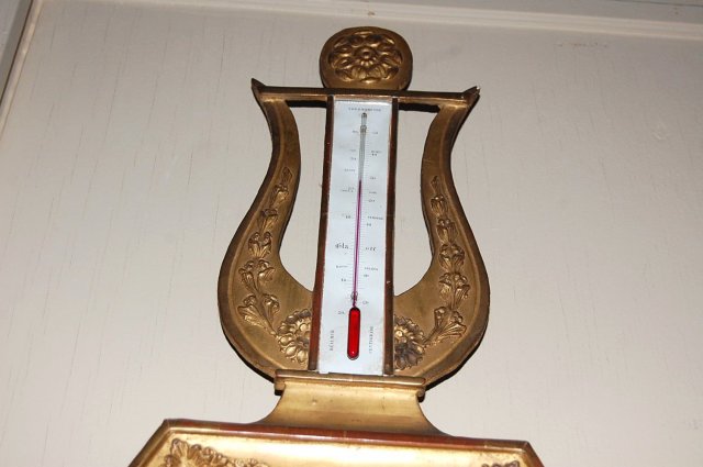 French Giltwood Barometer