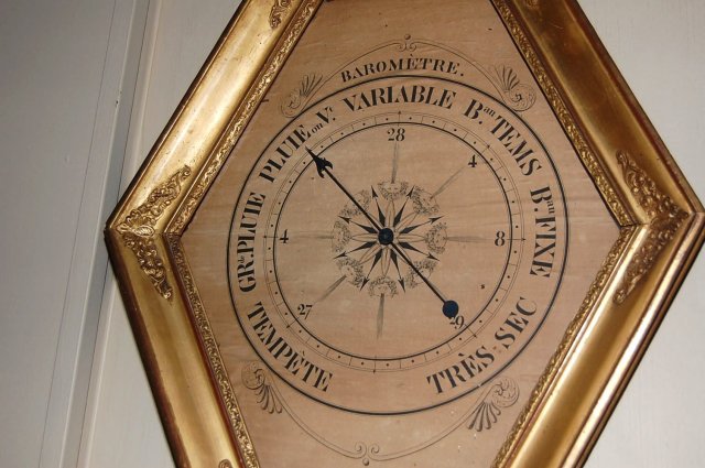 French Giltwood Barometer